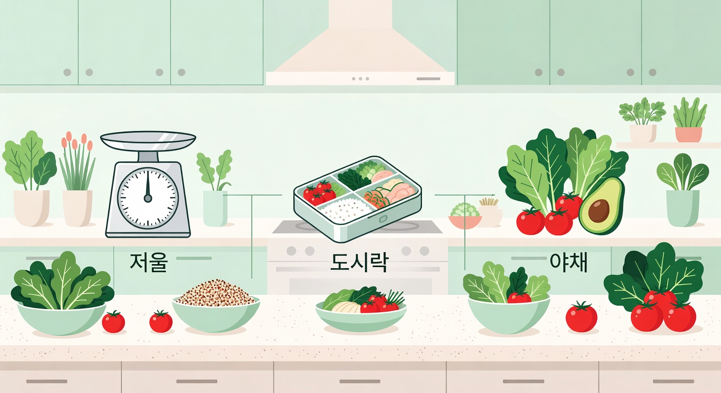 다이어트 식단 짜는 법