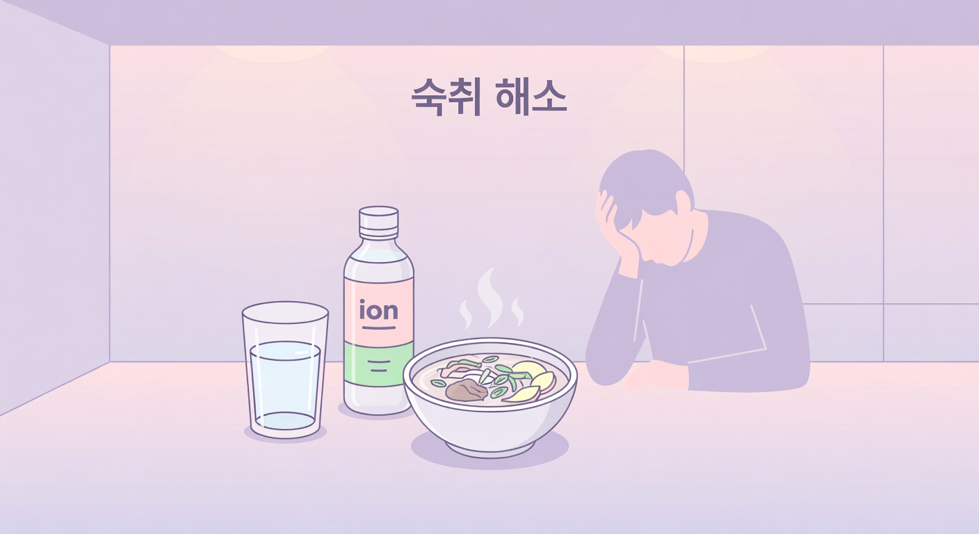숙취 빨리 깨는 법 — 검증된 해소 방법 6가지